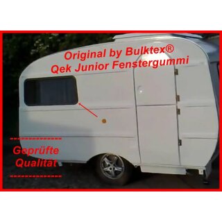 Orig. BULKTEX Qek Junior Wohnwagen Camping Scheibengummi für alle 4 Fenster 0132